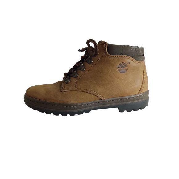Timberland Women's Lace Up Hiking‎ Boots Brown Size 6M - Picture 1 of 12